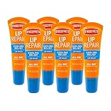 O'Keeffe's Cooling Relief Lip Repair Lip Balm for Dry, Cracked Lips, .35 Ounce Tube, (Pack of 6)