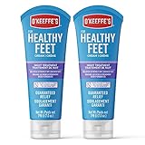 O'Keeffe's for Healthy Feet Night Treatment Foot Cream; Guaranteed Relief for Extremely Dry; Cracked Feet; Visible Results in 1 Night; 7.0 Ounce Tube; (Pack of 2)
