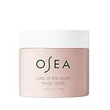 OSEA Salts of the Earth Body Scrub 12 oz - Pink Himalayan Salt Scrub - Gentle Body Exfoliation Skincare - Ideal Spa Gift for Pampering - Clean Beauty & Vegan Body Care