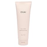 OUAI Curl Cream - Curl Defining Cream for Hydrated, Shiny Curls - Babassu and Coconut Oil, Linseed and Chia Seed Oil - Paraben, Phthalate, Sulfate and Silicone Free Curly Hair Products (8 Oz)