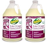 OdoBan Professional Series Cleaning 3-in-1 Carpet Cleaner Concentrate, Set of 2, 1 Gallon Each
