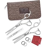 Olivia Garden SilkCut Professional Hairdressing Shear and Thinner Case (5.75" shear and 6" thinner)