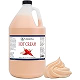 Organic Hot Cream-Cellulite Cream-Muscle Rub-Slimming Cream-Body Wraps-Belly Fat-Skin Firming & Weight Loss-Professional Therapeutic Grade-Doctor Formulated (128 Ounce)