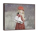Personalized Custom Canvas Prints: Photo On Canvas (Dark Brown, 11x14) Transform Your Photos into Stunning Framed Wall Art Digitally Printed Photo To Canvas Ideal for Home Decor, Gifts Keepsakes.