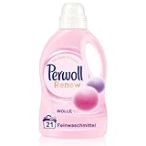 Perwoll Renew Wool & Fine Fabric Care (1 x 21 Wash Loads) Liquid Detergent for Wool, Silk and Fine Fabrics