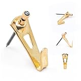 Plaster Picture Hangers 30 lbs - 100 Pack - Picture Hanging Nails - Picture Hanging Hooks - Picture Hang Solutions