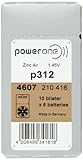 PowerOne Size 312 Hearing Aid Batteries - 50 x 6 Packs = 300 pcs.