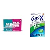 Prevacid 24HR Acid Reducer 42 Count & Gas-X Extra Strength Bloating Relief 72 Count