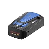 Radar Detector, V7 Radar Detector for Cars – Long Range Detection, Mute Memory, LED Display, City/Highway Modes – Ideal Gift for Drivers, Red – Perfect for Christmas and Thanksgiving