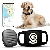 Reliable Dog Tracking Tag, Smart Pet Tracker Compatible with Apple Find My for Seamless Location Sharing, Not a GPS System (Black)