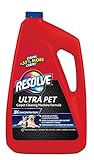Resolve Ultra Pet Steam Carpet Cleaner Solution Shampoo, 3X Concentrate, Safe for Bissell, Hoover & Rug Doctor, Carpet Cleaner, Pet Stain and Odor Remover, Carpet Cleaner Solution, 48 oz