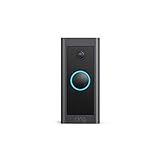 Ring Video Doorbell Wired (newest model), Use Two-Way Talk, advanced motion detection, HD camera and real-time alerts to monitor your front door (wiring required)