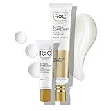 RoC Retinol Correxion Value Set Duo, Deep Wrinkle Anti-Aging Night Face Cream + Daily Under Eye Cream for Dark Circles & Puffiness, Skin Care Set, Stocking Stuffers, (Packaging May Vary)