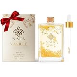 SAFA Vanillé Oil - Organic Oil for Face, Body, Hair, Nails & Aromatherapy | Vanilla Extract & Jasmine Petals - Essential Oil for Diffusers | After Shower Body Oil | Skin Moisturiser (4 Fl Oz)