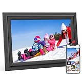 SAMMIX Digital Picture Frame, 10.1 Inch WiFi Digital Photo Frame, IPS HD Touch Screen Electronic Picture Frame, 16GB Memory, Load Photos and Video from Phone Uhale App, Gifts for Mom