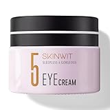 SKINWIT Anti-Aging Eye Cream - Reduces Dark Circles, Puffiness & Fine Lines - Firming & Hydrating Intensive Treatment with EGF, Retinol, Hyaluronic Acid & Caffeine - Brightens & Tightens Bags- 0.67 oz