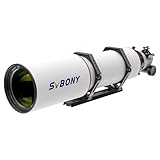 SVBONY SV550 APO Telescope, 122mm F7 Triplet Apochromatic Refractor Telescope, Professional Astronomical Telescope with 300mm Versatile V-Style Dovetail for Astrophotography and Visual with Bag