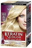 Schwarzkopf Keratin Color Permanent Hair Color Cream, 12.0 Light Pearl Blonde