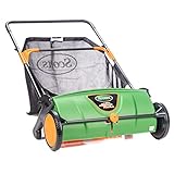 Scotts Outdoor Power Tools LSW70026S 26-Inch Push Lawn Sweeper, Black/Green