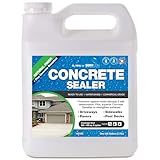 Serveon Sealants Concrete Driveway Sealer Plus Penetrating Densifier (Clear Natural Finish) Commercial Grade Outdoor Indoor Waterproof Sealant Protects Pavers Sidewalks Pools (1 Gallon) H2100