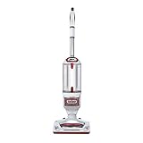 Shark NV501 Rotator Professional Lift-Away Upright Vacuum with HEPA Filter, Swivel Steering, LED Headlights, Wide Upholstery Tool, Dusting Brush & Crevice Tool, White/Red