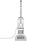 Shark Upright Vacuum, Navigator Lift-Away with Swivel Steering, HEPA Filter, XL Dust Cup, Pet Power, Dusting Brush, and Crevice Tool, Perfect for Pet Hair, White/Silver, NV356E