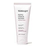 SkinIntegra Rapid Crack Repair Healing Cream, Urea with Lactid Acid for Faster Relief for Extremely Dry Cracked Skin. Moisturizing Barrier Repair Cream. 3oz