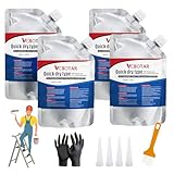 Slab Concrete Crack Waterproof Repair Sealant, Concrete Crack Filler, Quick-Drying Sealing Adhesive,Weather-Resistant Caulking Glue for Concrete (4 pcs)