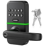 Smart Door Handle Lock with Keypad: Kucacci Keyless Entry Door Lock - Smart Lock for Front Door - Electronic Door Lock with Digital Keypad - Exterior Code Door Lock - Easy Installation