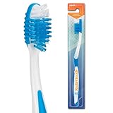 SmileGoods A351 Toothbrush, 35 Tuft, Soft Bristle, Individually Packaged Toothbrushes, Assorted Colors, Bulk Pack of 72