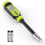 Soil pH Meter, Tadeto Digital Soil Tester with Sensitive Probe and LCD, Zinc Alloy Protective Tip Soil pH Test Kit for Garden, Gardening, Lawns, Plant, Water and Food (Includes Battery x2)