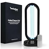 Swissklip HaloClean UV Original, Home Disinfection Device, Dust Mites Remover, UV Light for Mold, UV Light Sanitizer for Home, Room & Kitchen,Ultraviolet Light with 4 Speed Timings