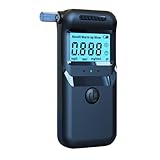 TANCOLA Professional Breathalyzer with LCD Display, High-Accuracy Portable Breath Alcohol Tester for Personal & Professional Use