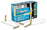 TOGGLER SNAPTOGGLE BB Toggle Anchor, Zinc-Plated Steel Channel, Made in US, 3/8" to 3-5/8" Grip Range, For 1/4"-20 UNC Fastener Size (Pack of 50)