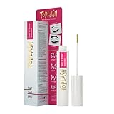 TOPLASH Eyelash Growth Serum - Innovative Formula for Longer, Thicker, Fuller Brows & Lashes - Natural, Cruelty-Free & Hypoallergenic - 0.10 fl.oz.