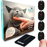 Tabcat V2 Cat & Kitten Tracker - More Accurate Than GPS - No Monthly Fee or Subscription - Includes 4 Homing Tags - Small & Lightweight Tags Perfect to Find Indoor & Outdoor Cats