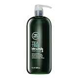 Tea Tree Hair and Body Moisturizer Leave-In Conditioner, Body Lotion, After-Shave Cream, For All Hair + Skin Types, 33.8 fl. oz.