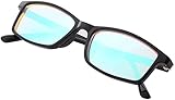 Teenidea Color Blindness Glasses -New Designed Premium High Contrast Colorblind - Lightweight Men's Blind Correcting Enhanced Correction for Red, Green, Blue, Yellow, Purple (Black) , Full rim, 6in