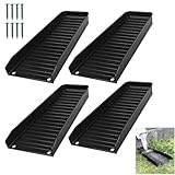 Teisaiko Rain-Gutter Downspout Splash Block - Gutter Downspout Extensions for Rainwater Drainage, Lader Downwards Design, 16