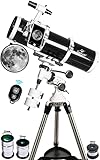 Telescope, Gskyer 130EQ Professional Astronomical Reflector Telescope, German Technology Scope, EQ-130 (EQ-130)