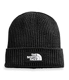 The North Face TNF Logo Box Cuffed Beanie, TNF Black, OS-REG