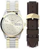 Timex Men's South Street Sport 36mm Watch - Two-Tone Expansion Band Champagne Dial Two-Tone Case