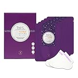 Toi:L Extra Silky Foot Mask 5 Pairs, Post-Peeling Foot Care Treatment, Stocking Stuffer, Moisturizing Socks with Guerande Salt & Sweet Almond Oil for Dry Feet, Cracked Heels, and Callus