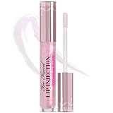 Too Faced Lip Injection Maximum Plump Extra Strength Lip Plumper Gloss | Hydrating + Plumping, 0.14 Fl Oz, Original