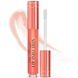 Too Faced Lip Injection Maximum Plump Extra Strength Lip Plumper Gloss | Hydrating + Plumping, 0.14 Fl Oz, Creamsicle Tickle