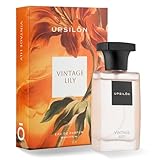 UPSI-LON Vintage Lily Luxury Perfume for Women 50 ml | Eau De Perfume | Long Lasting Fresh & Powerful Fragrance | Womens Perfume Spray | Travel Friendly | Luxury Scent | Pack of 1