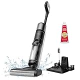 Ultenic Wet Dry Vacuum Cleaner,Cordless Vacuum Mop Combo with Self-Cleaning,Smart Mess Detection,50mins Runtime,3-in-1 Vacuum Mop for Hard Floors,Edge Cleaning,LED Display,Black,AC1 Elite