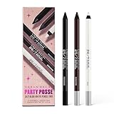 Urban Decay 24/7 Glide-On Waterproof Eyeliner Pencil 3-Pc Liner Giftset (Perversion, Demolition, Yeyo), Smudge-Proof, Transfer-proof, Long-lasting Colored Eye Liners, Hydrating Vitamin E, Cruelty-free