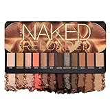 Urban Decay Naked Reloaded Eyeshadow Palette, Nude Bronze Neutral Eyeshadows, Matte, Metallic, Shimmer Finish, 12 Warm Bronze Eye Shadows, Natural Soft Glam Smokey Eye Makeup, Vegan, Cruelty-free