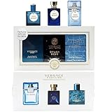 Versace Miniature Variety Trio Collection Perfume Gift Set for Men 0.17 oz/5 ml Splashes 1